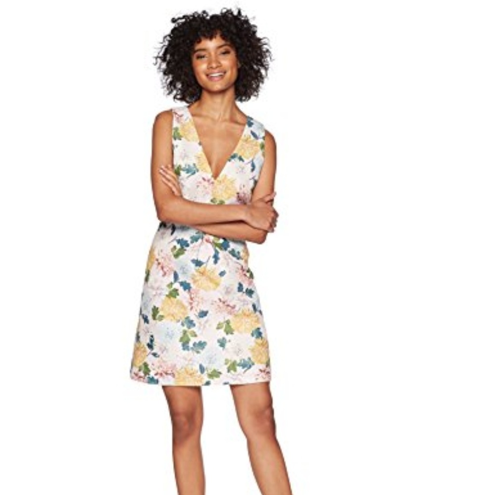 Sam Edelman Junior's Floral a-Line Jaquard